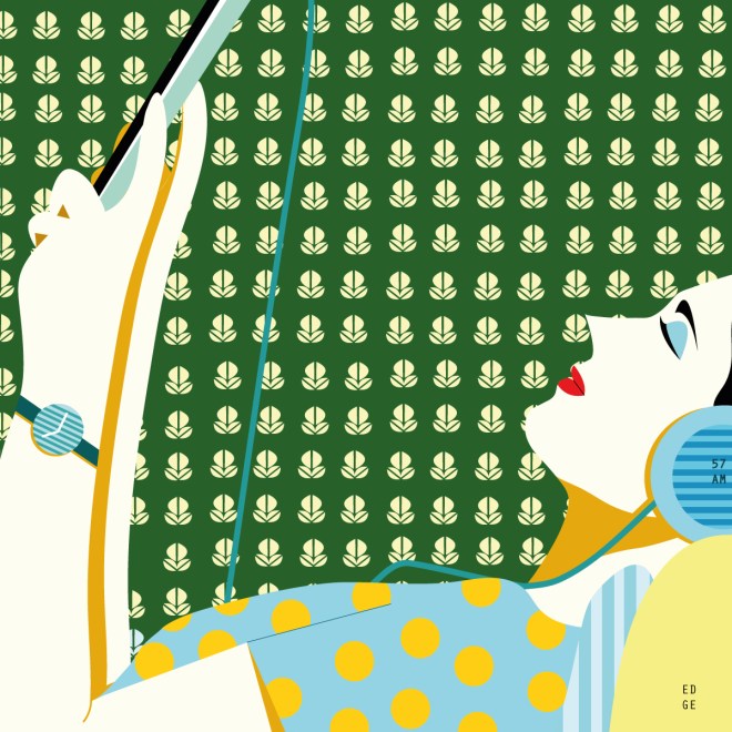 Music, illustration, relax